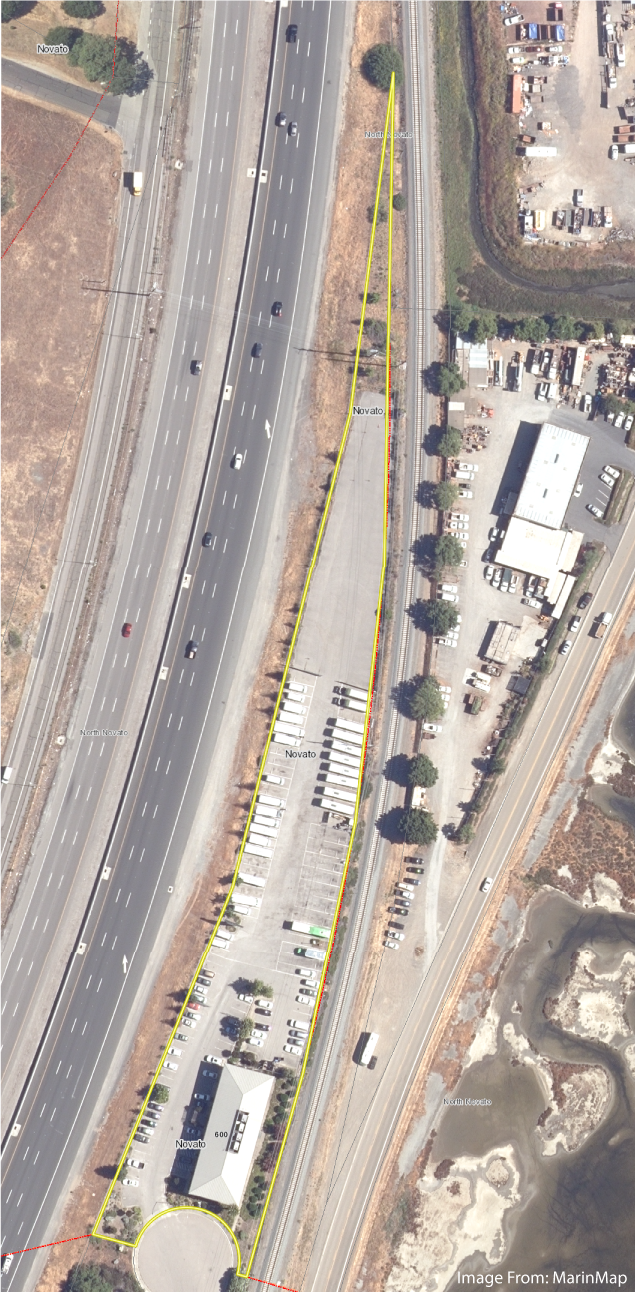 Aerial image of 600 Rush Landing